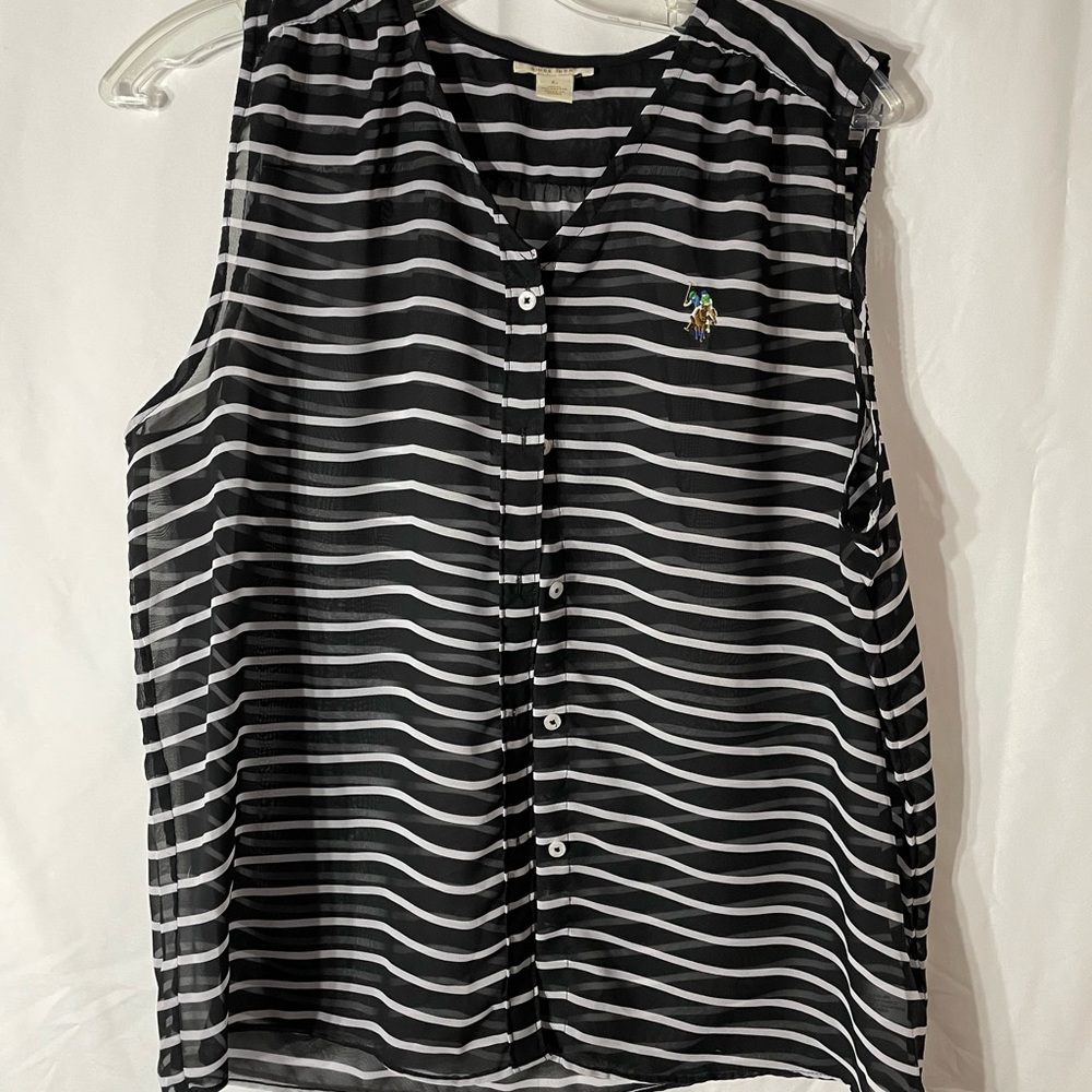 Polo sheer see through size Large